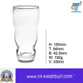 Qualitäts-Glasschalen-klares Glas-Bier-Becher Kb-Hn0318